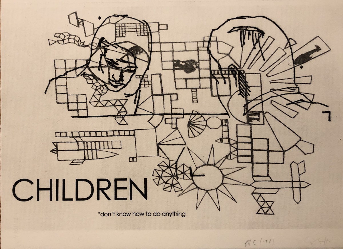 Children hand pulled lithograph by Ashley Jaye Williams